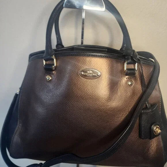 EUC Coach Margot Bicolor Crossbody - Picture 2 of 16